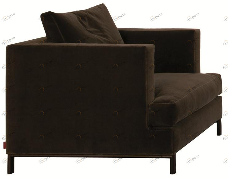 Verzelloni Кресло из ткани со съемным чехлом с подлокотниками Hampton memory sun-id-1459044