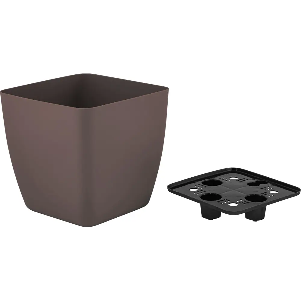 INGREEN Vienna — цветочный горшок для комнатных растений в оттенке горького шоколада 89356157 STLM-0961420