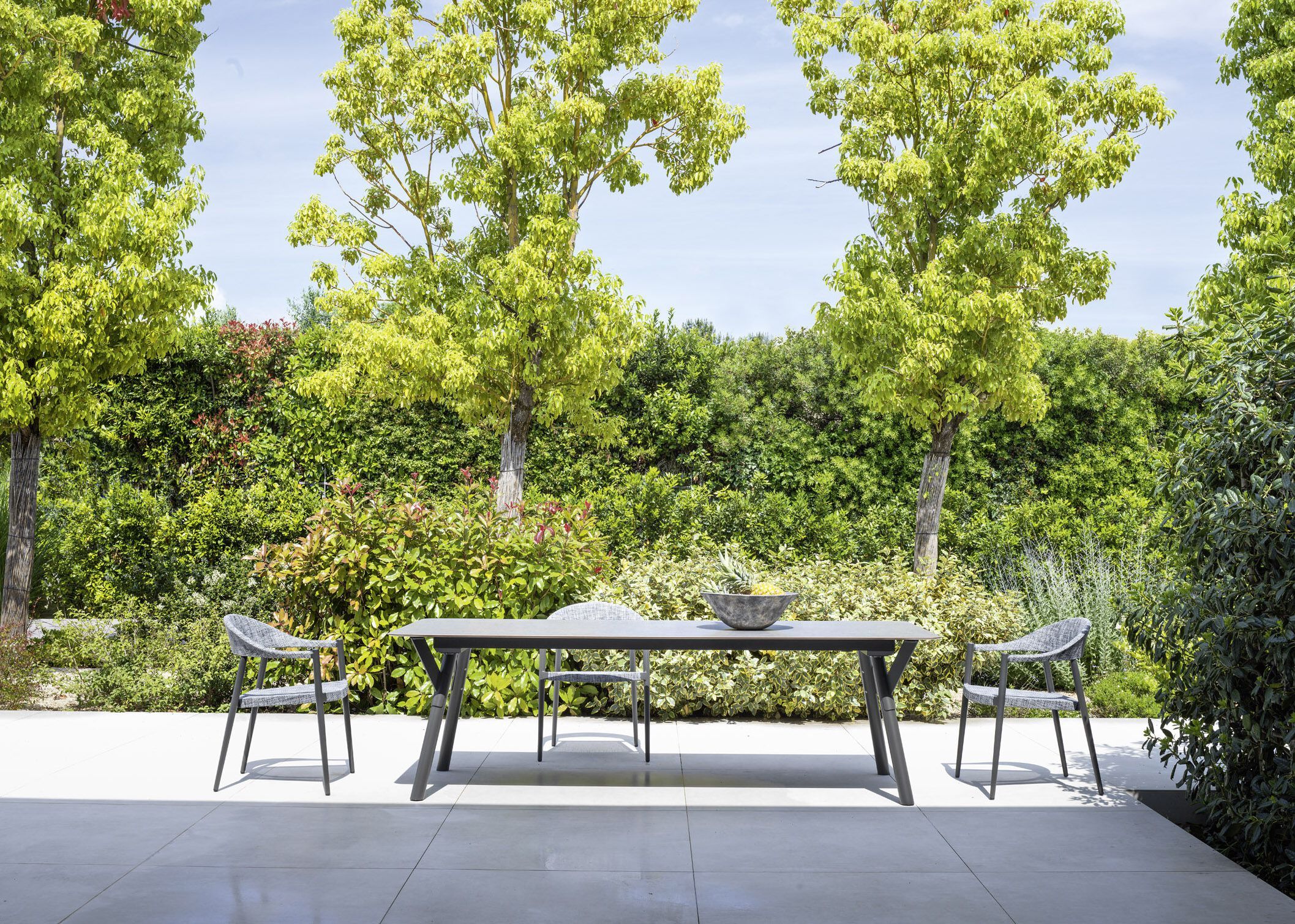 Мягкое садовое кресло с подлокотниками Varaschin ARCH-00046655 - Вид №1