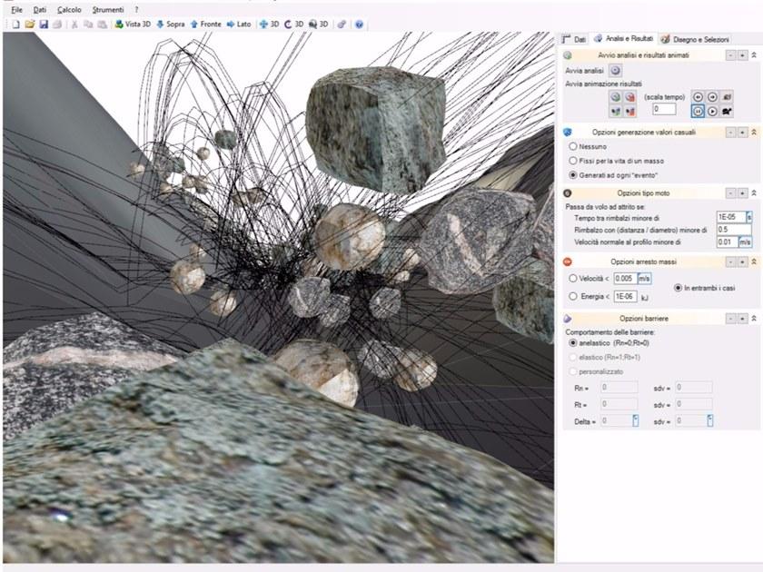 CDM Dolmen Программное обеспечение для расчета трехмерного камнепада sun-id-1388109 - Вид №4