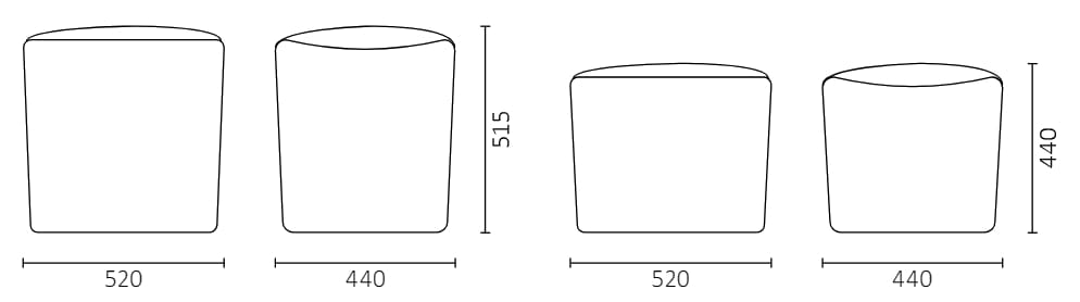 Кожаный прямоугольный пуф для контракта Leyform Виктория ARCH-00124818 - Вид №8