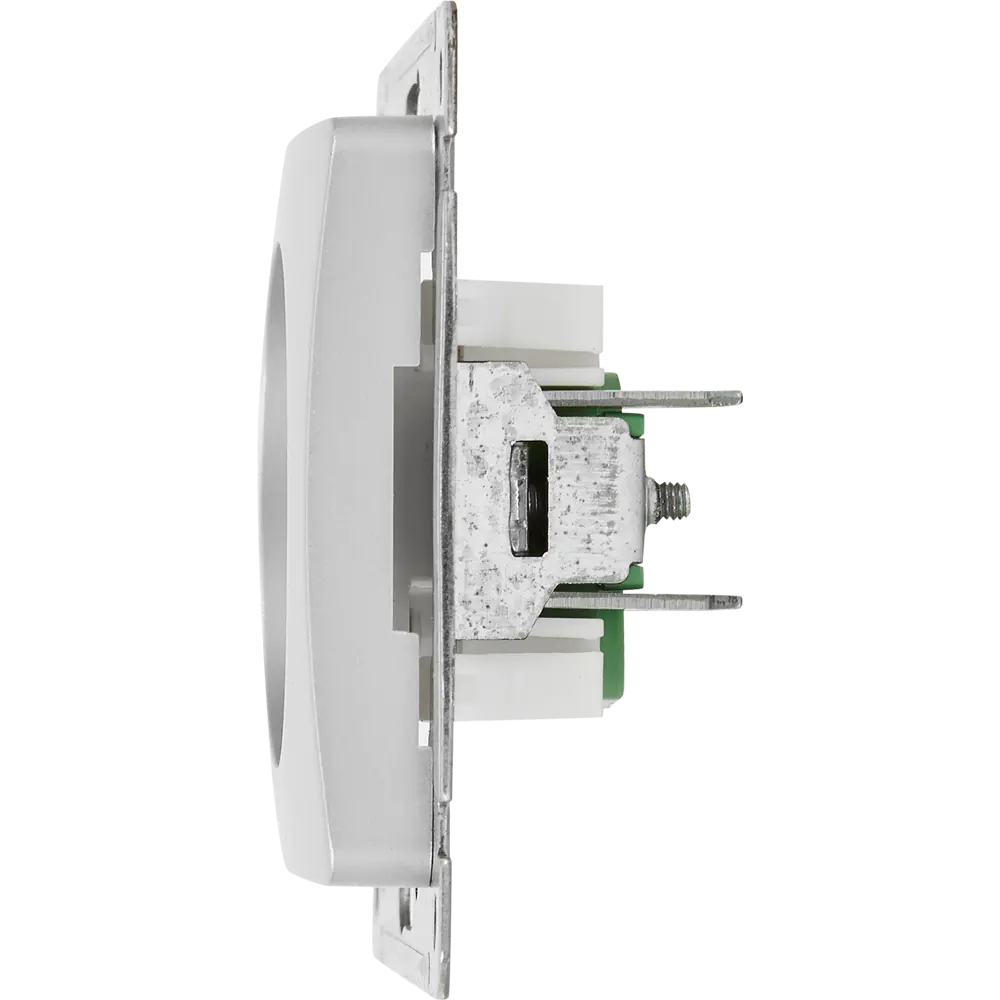 Розетка встраиваемая Hegel Мастер цвет серебро STLM-2197462 - Вид №3