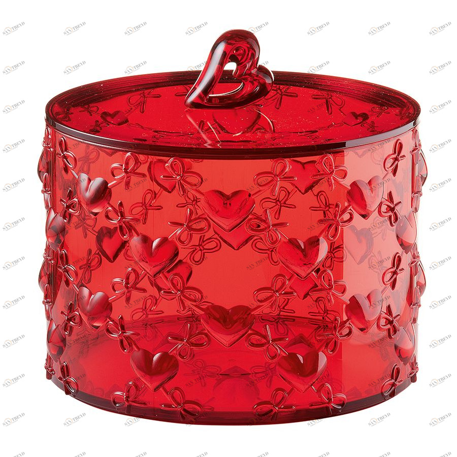 Контейнер с крышкой Love большой красный Guzzini 11530065