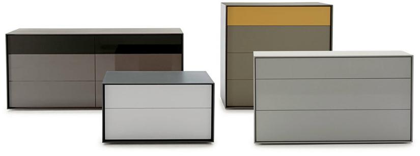 B&B Italia Прямоугольная тумбочка с ящиками Dado sun-id-1419366 - Вид №1