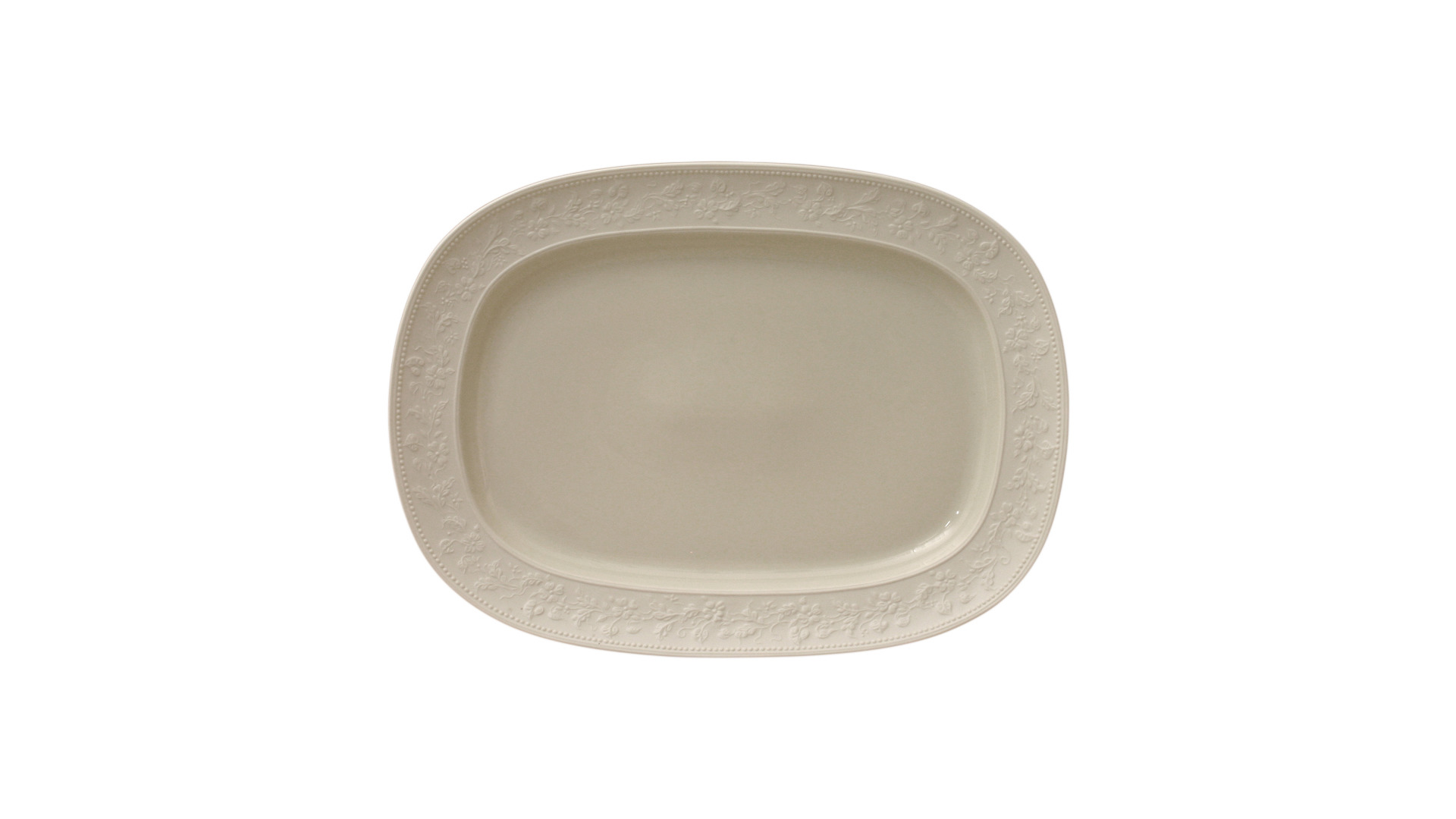 10655589 JL Coquet Сервиз столовый "Джорджия Айвори" на 6 персон 34 предмета Фарфор  - Вид №3