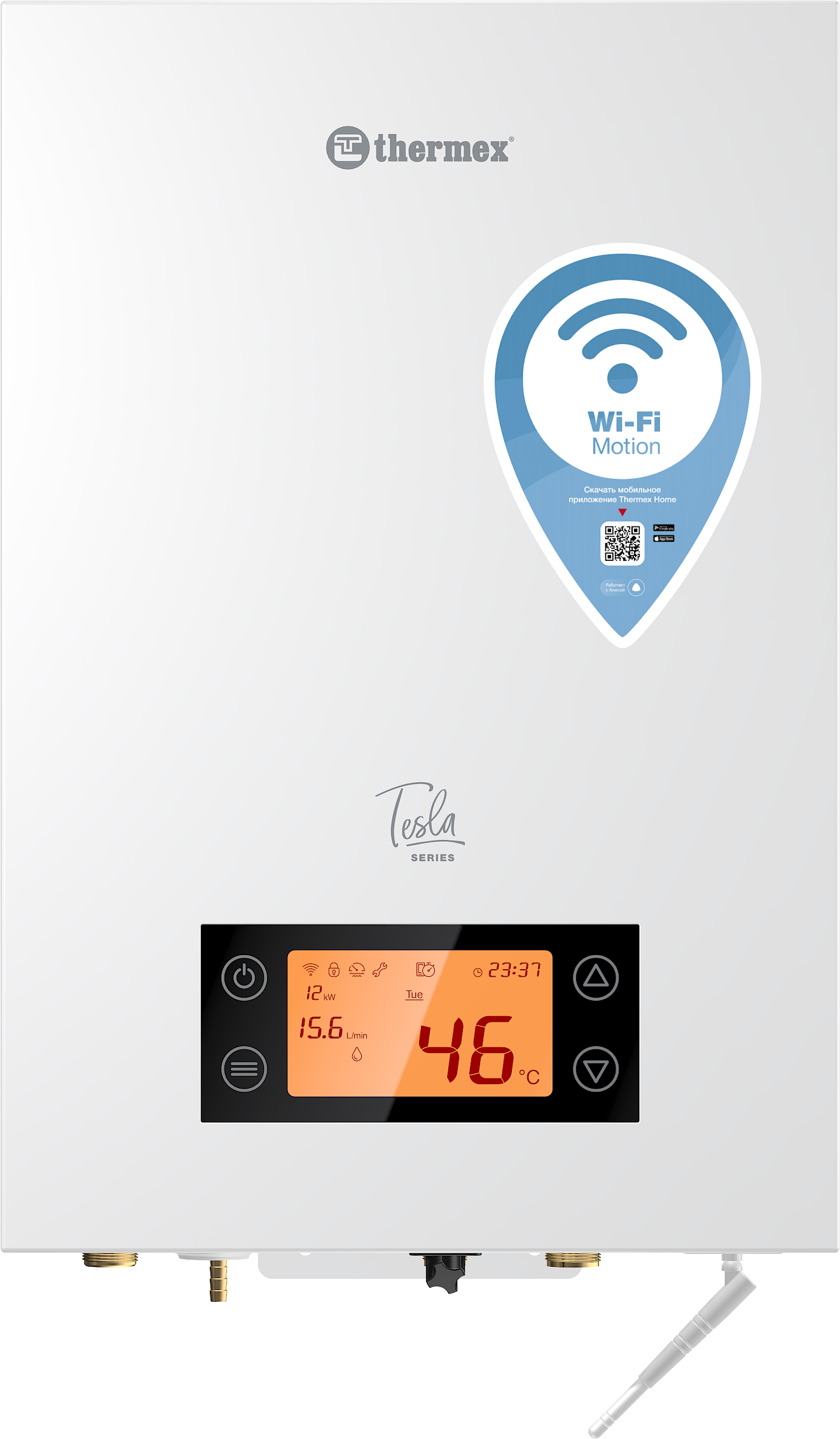 83630961 Котёл электрический Tesla 6-12 Wi-Fi 230 В 12 кВт STLM-0043057 THERMEX