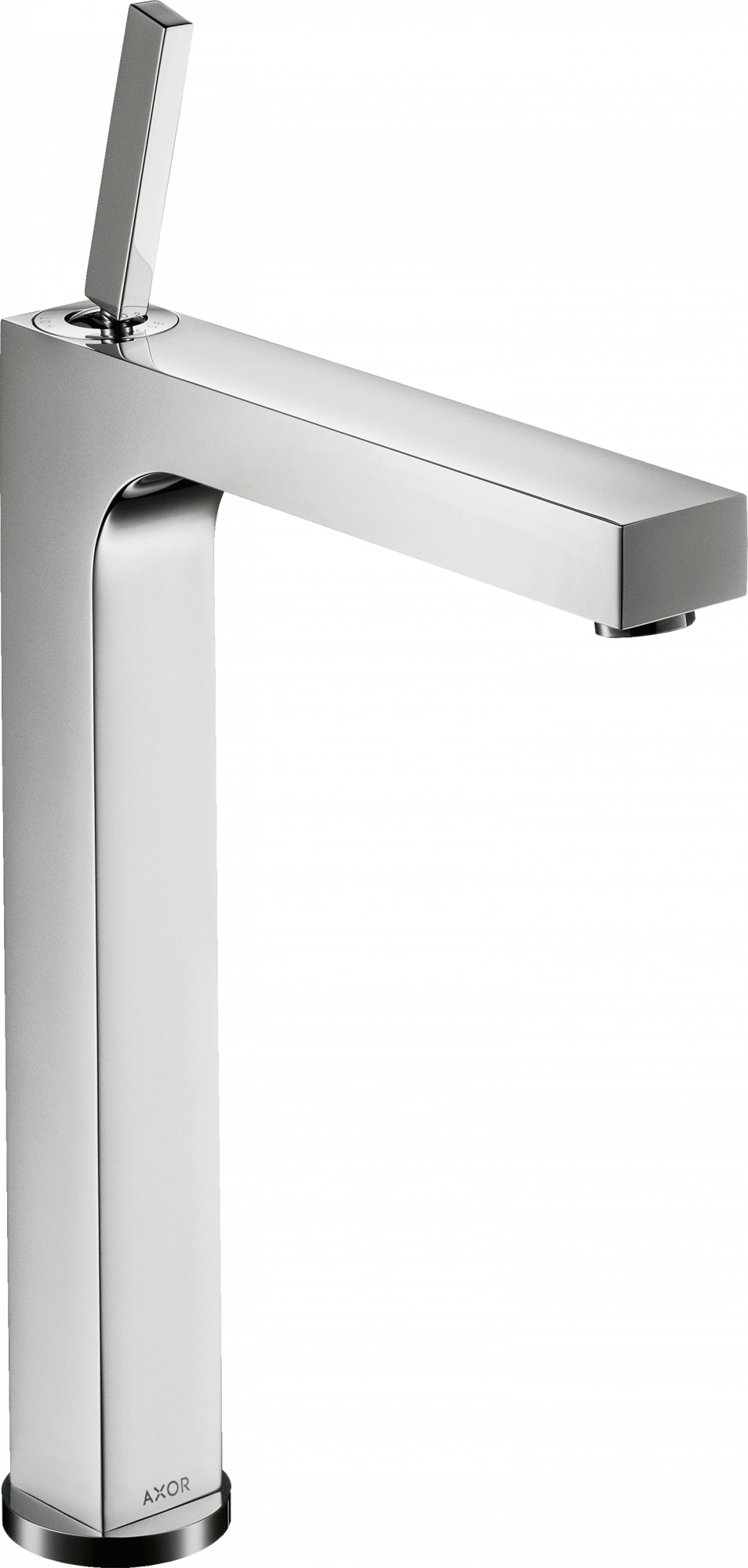 39020000 Смеситель для раковины 280, однорычажный, со стержневой ручкой, для умывальников со сливным гарнитуром AXOR CITTERIO