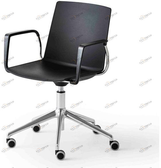 GABER Регулируемое по высоте офисное кресло из технополимера с колесами Jubel sun-id-1427958