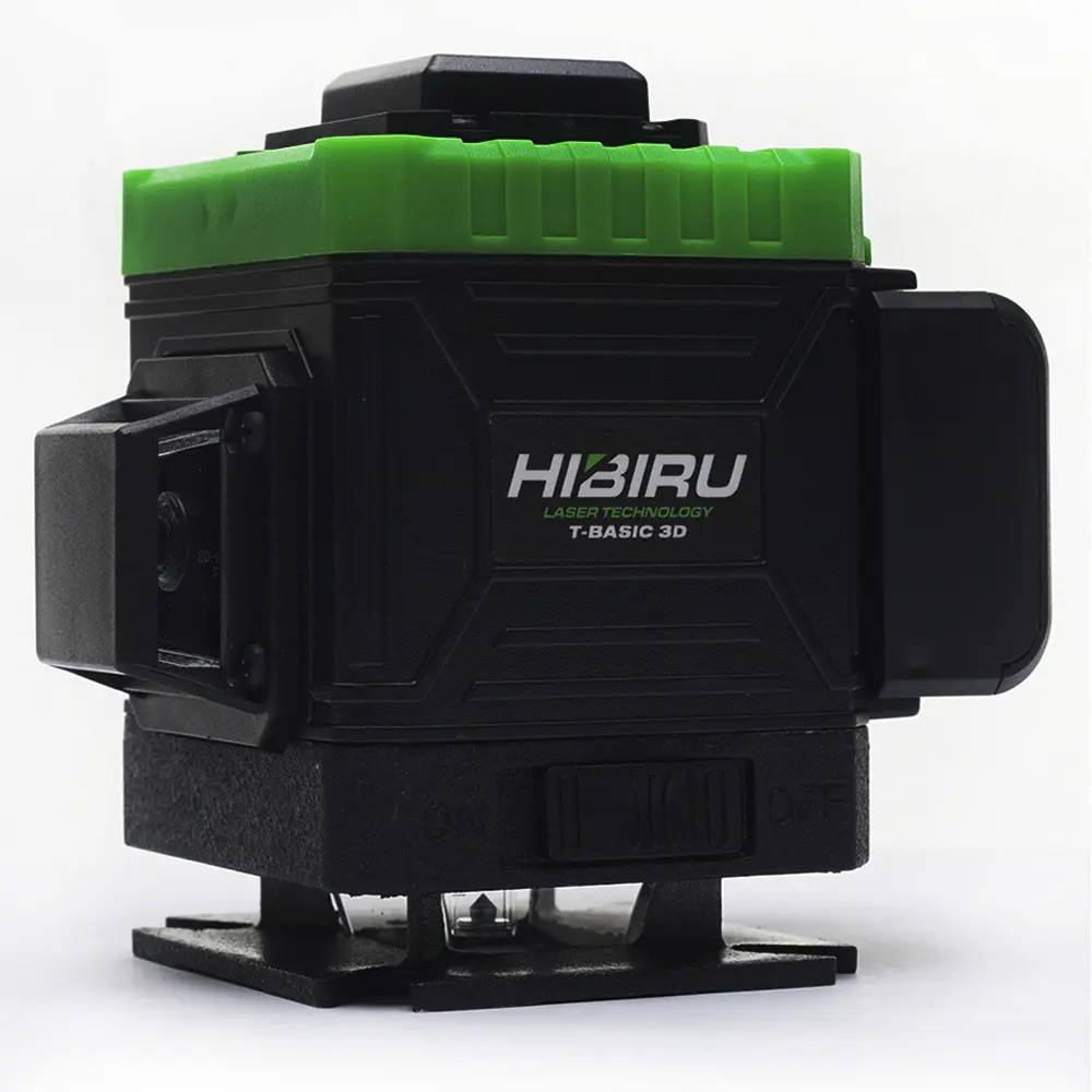 91366280 Уровень лазерный Hibiru T-Basic 3D зеленый луч, дальность до 25 м STLM-0842407