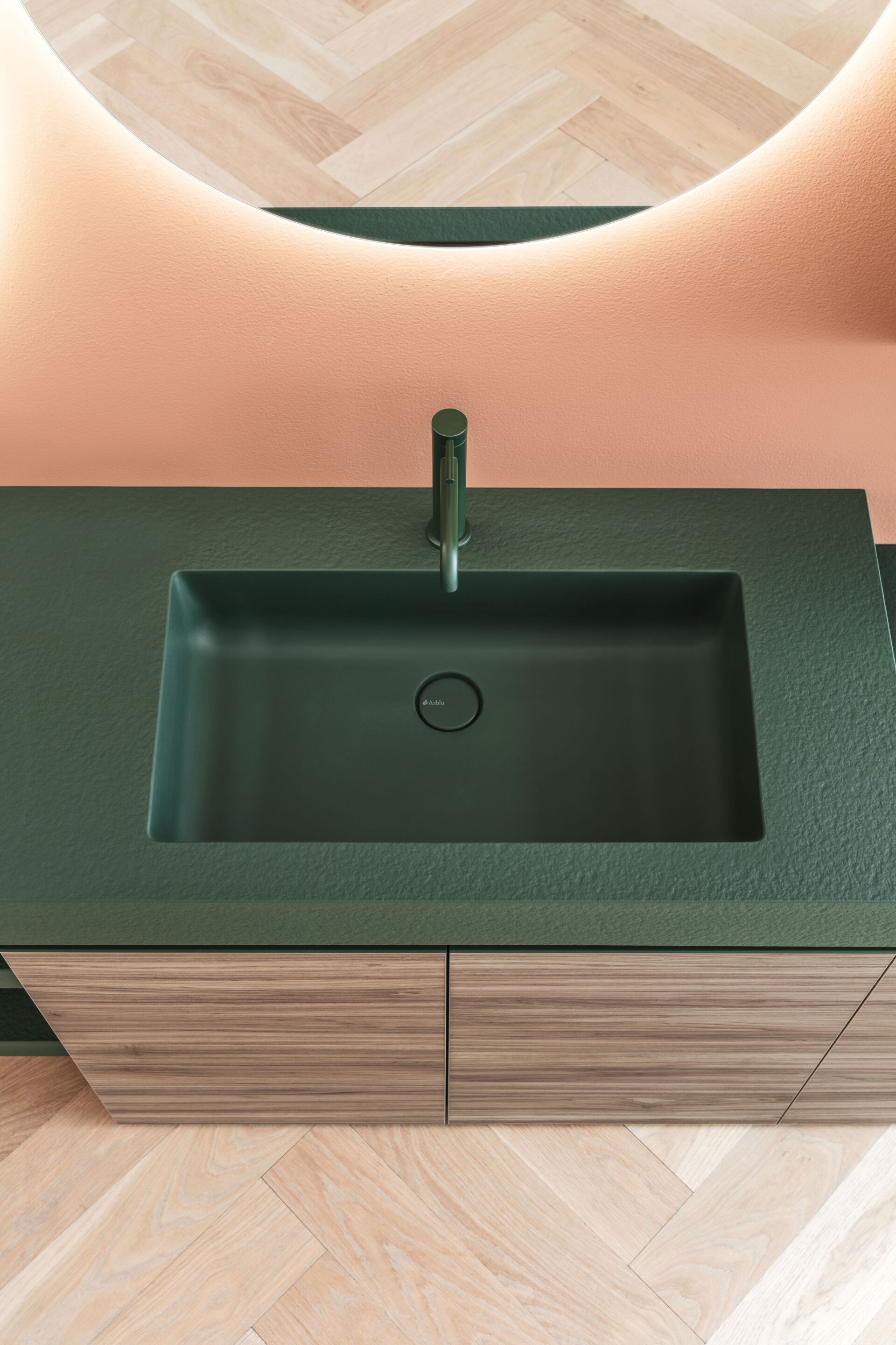 Термо текстурированный напольный умывальник ARBLU Dress System ARCH-00034389 - Вид №4