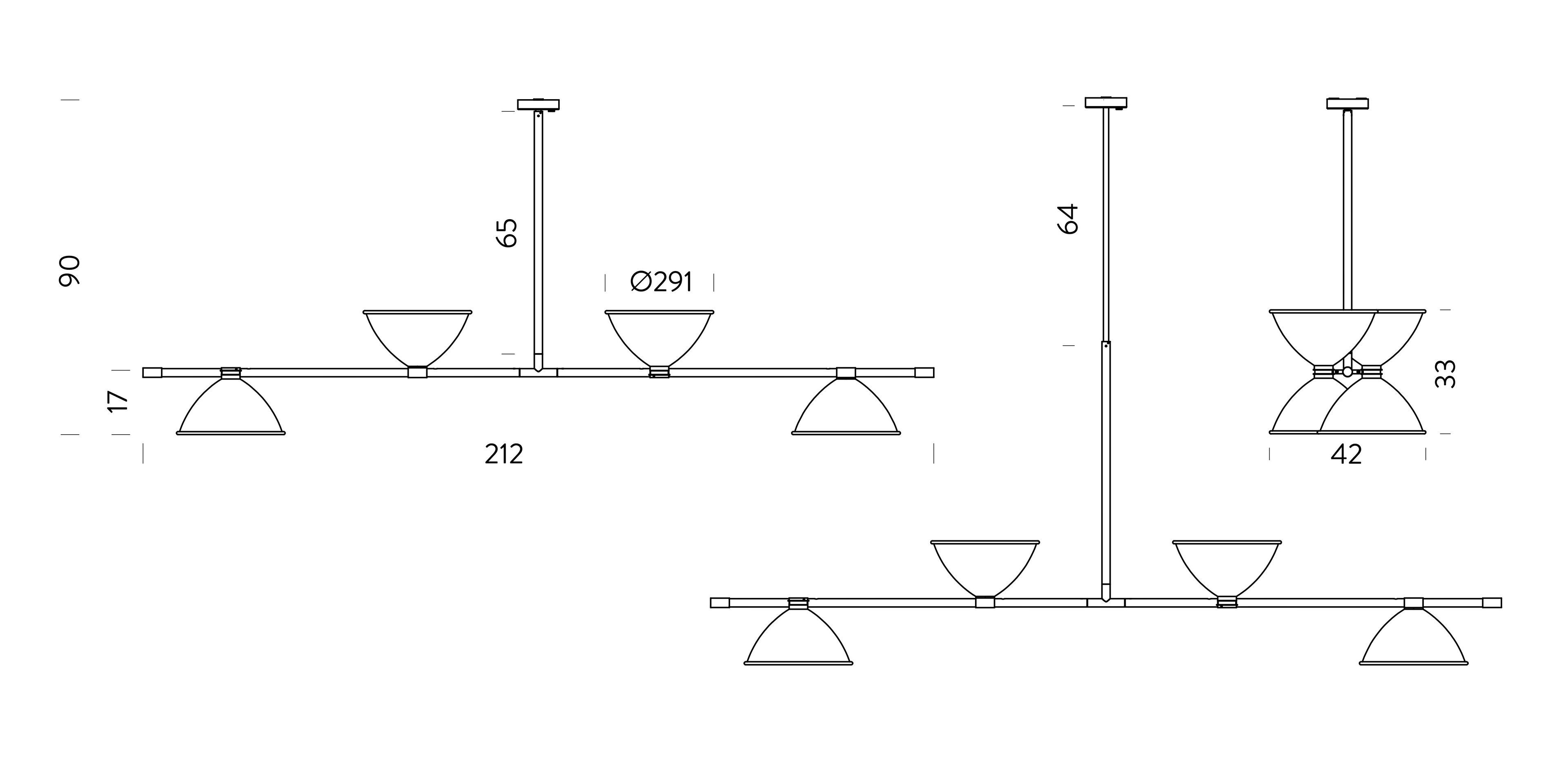 Алюминиевый подвесной светильник In Stock Nemo ARCH-00121115 - Вид №4