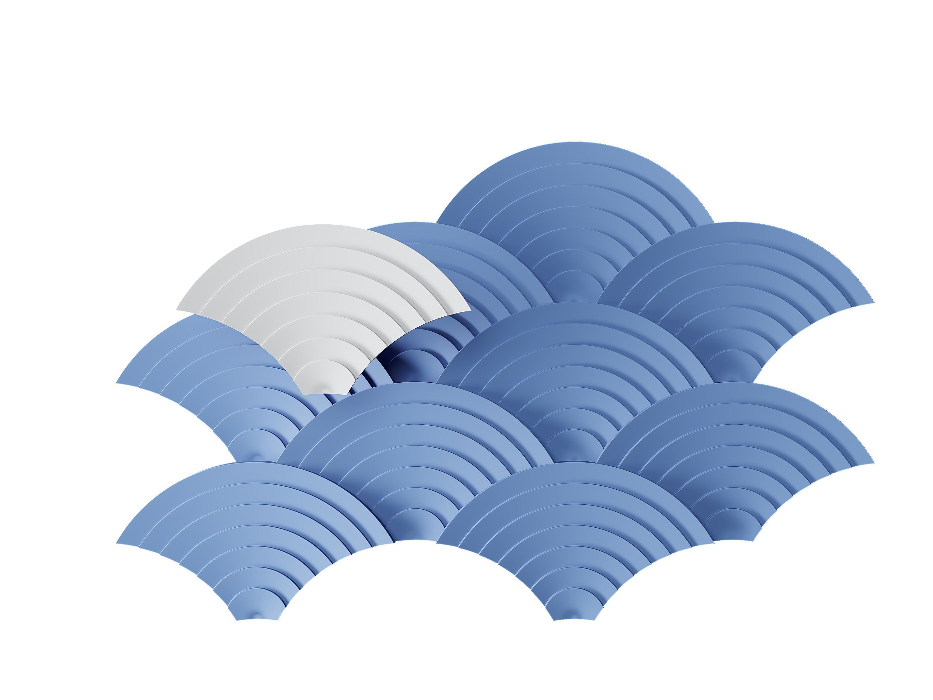 Трехмерное гипсовое покрытие WallDeco дизайн ARCH-00054861 - Вид №1