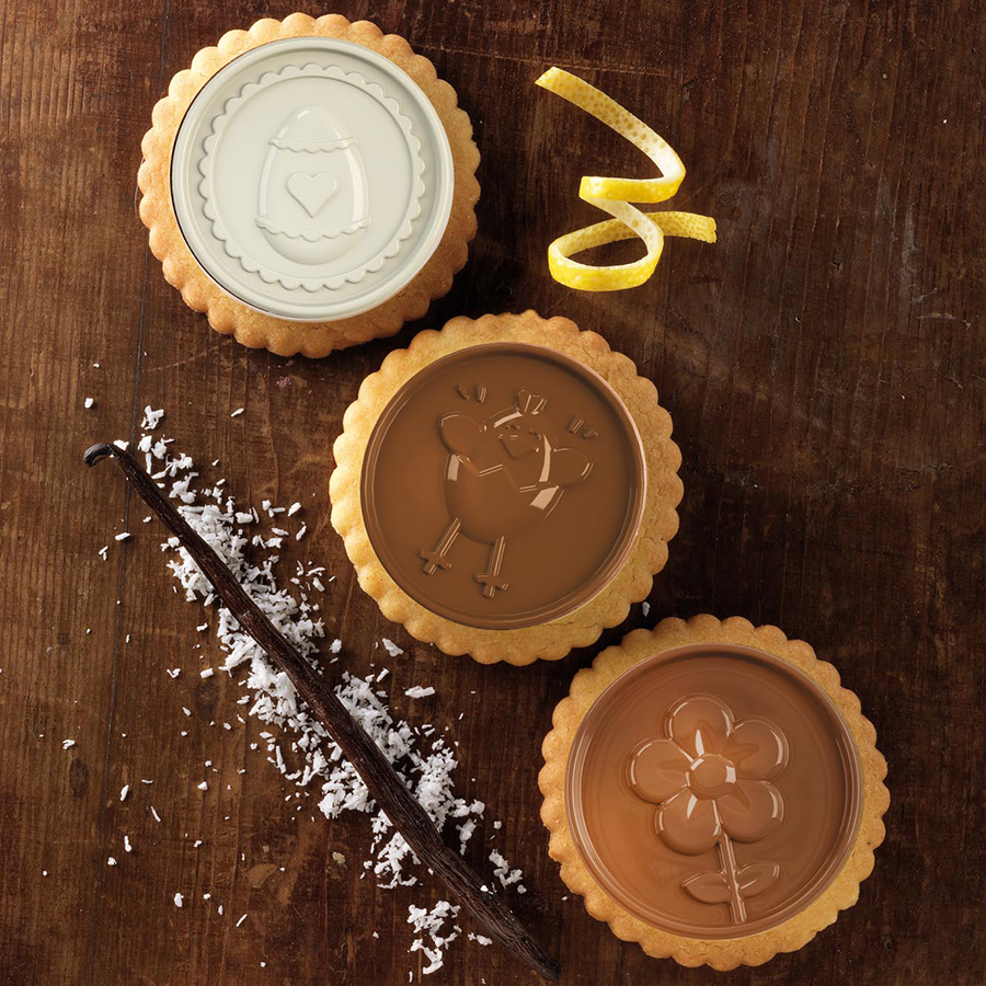 22.174.77.0165 Набор для приготовления печенья easter slim силиконовая Silikomart  - Вид №1