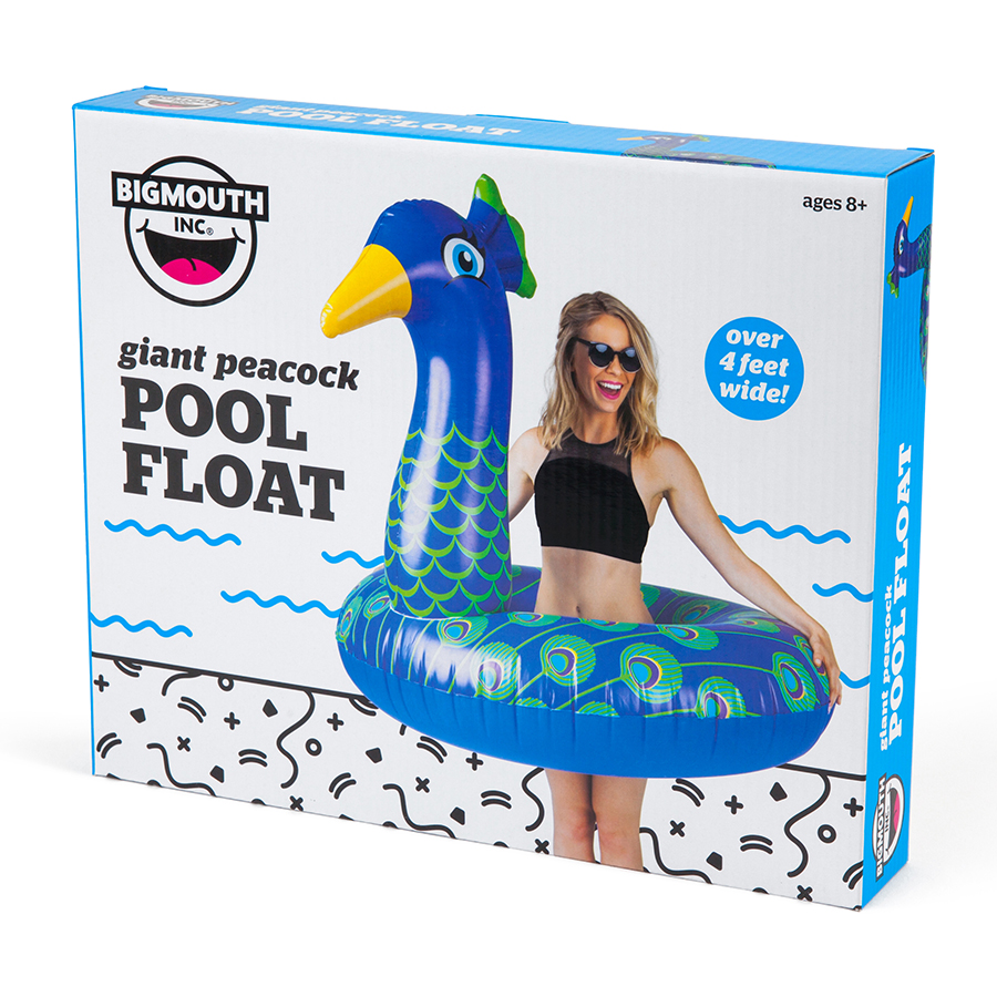 BMPF-PC Круг надувной peacock BigMouth  - Вид №1