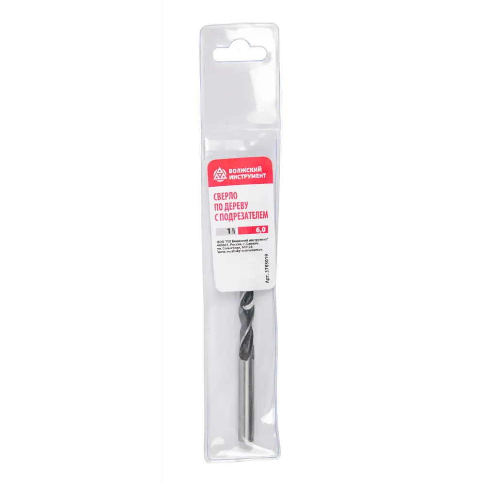 Сверло по бетону Волжский Инструмент 6×180 мм для профессионального использования 89387039 STLM-1456093 - Вид №1