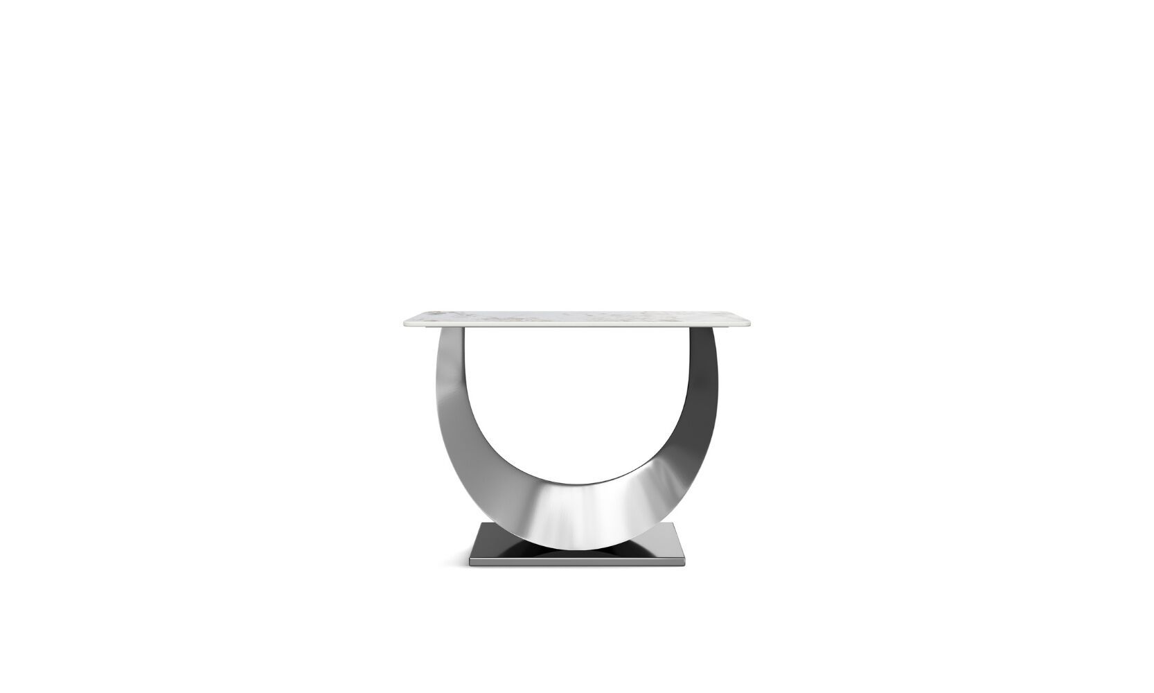 Прямоугольная консоль из спеченного камня и стального основания GIULIA GRILLO ETEREA ARCH-00100912 - Вид №1