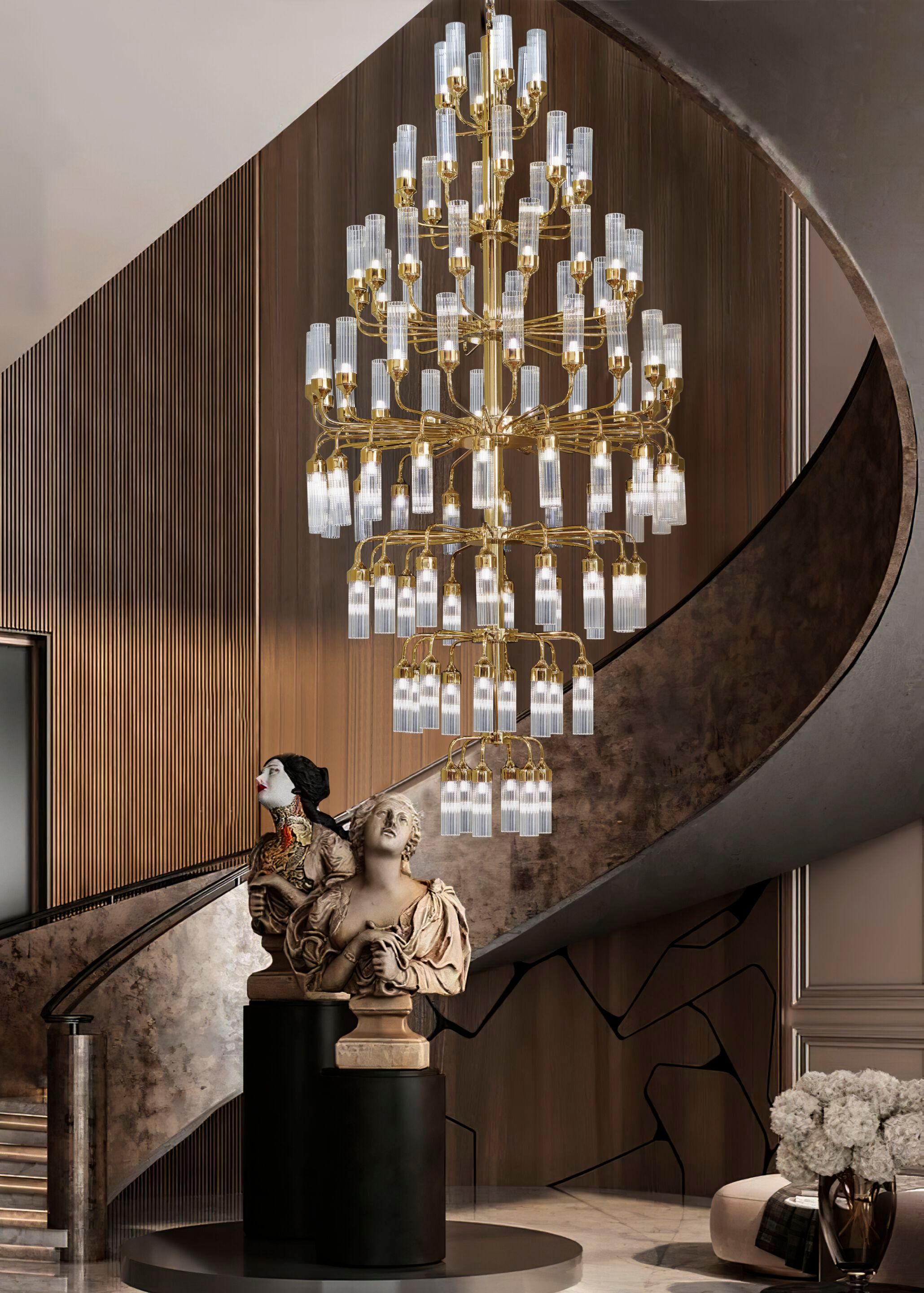 Стеклянная люстра K-Lighting Tubes ARCH-00120477 - Вид №1