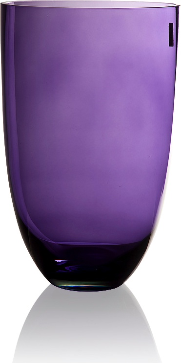 10620959 Zwiesel 1872 Ваза Zwiesel 1872 "Лум" 30,5см (фиолетовая) Стекло 