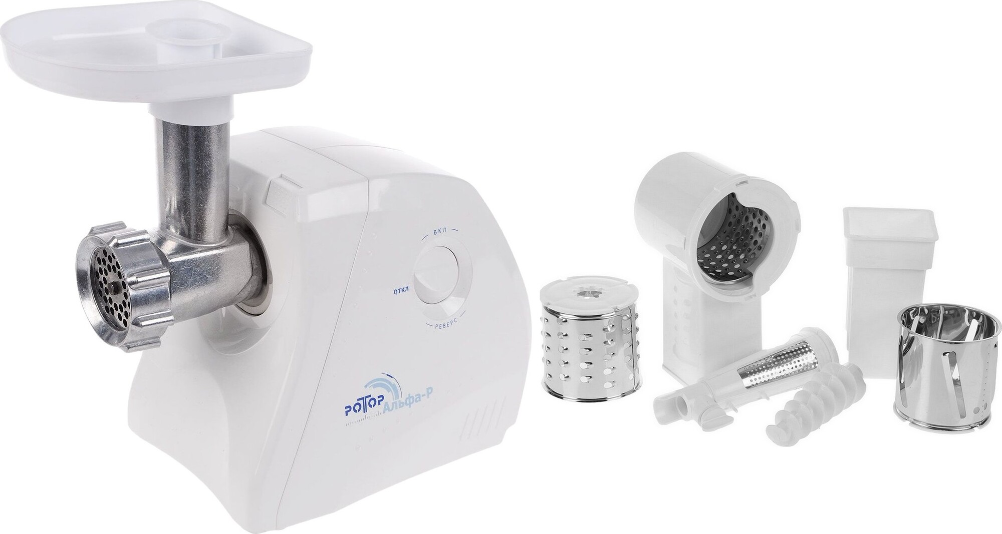 1112278 Мясорубка электрическая Ротор Альфа-Р ЭМШ 35/250-3 белый STDN-0061160