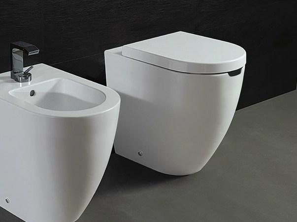 22270101 Приставной унитаз напольный Белый Alice Ceramica Form Италия - Вид №6