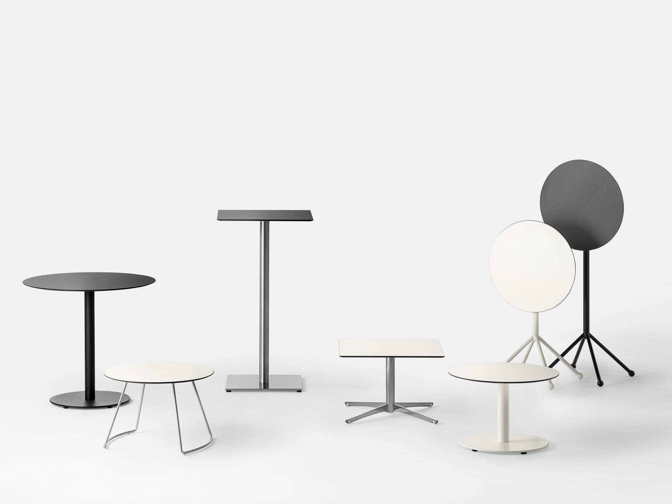 Круглый низкий журнальный столик в HPL Kastel Kaleox ARCH-00134903 - Вид №3