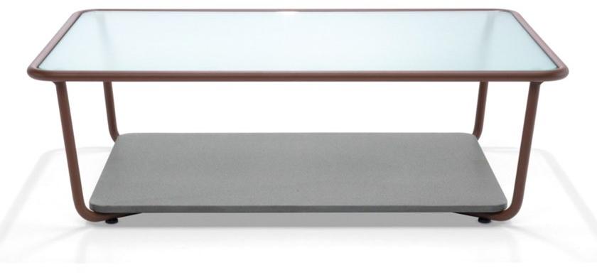 RODA Прямоугольный стеклянный садовый столик Sunglass sun-id-1508134 - Вид №2