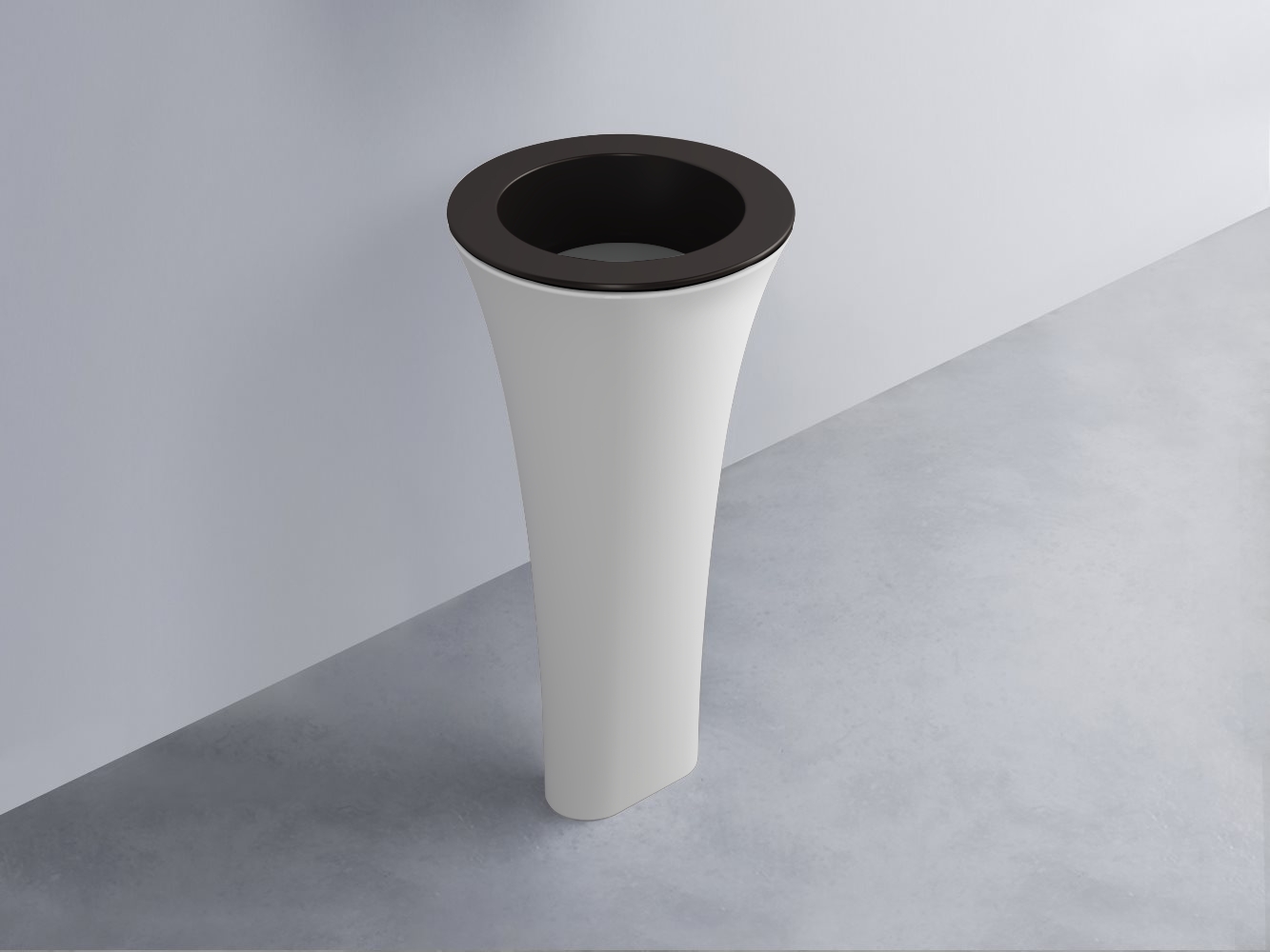 AMLA45-LV+AMPILT-CM+AMCOLT-BL Раковина Amedeo Tondo отдельностоящая cielo Enjoy + Amedeo Ceramica Cielo