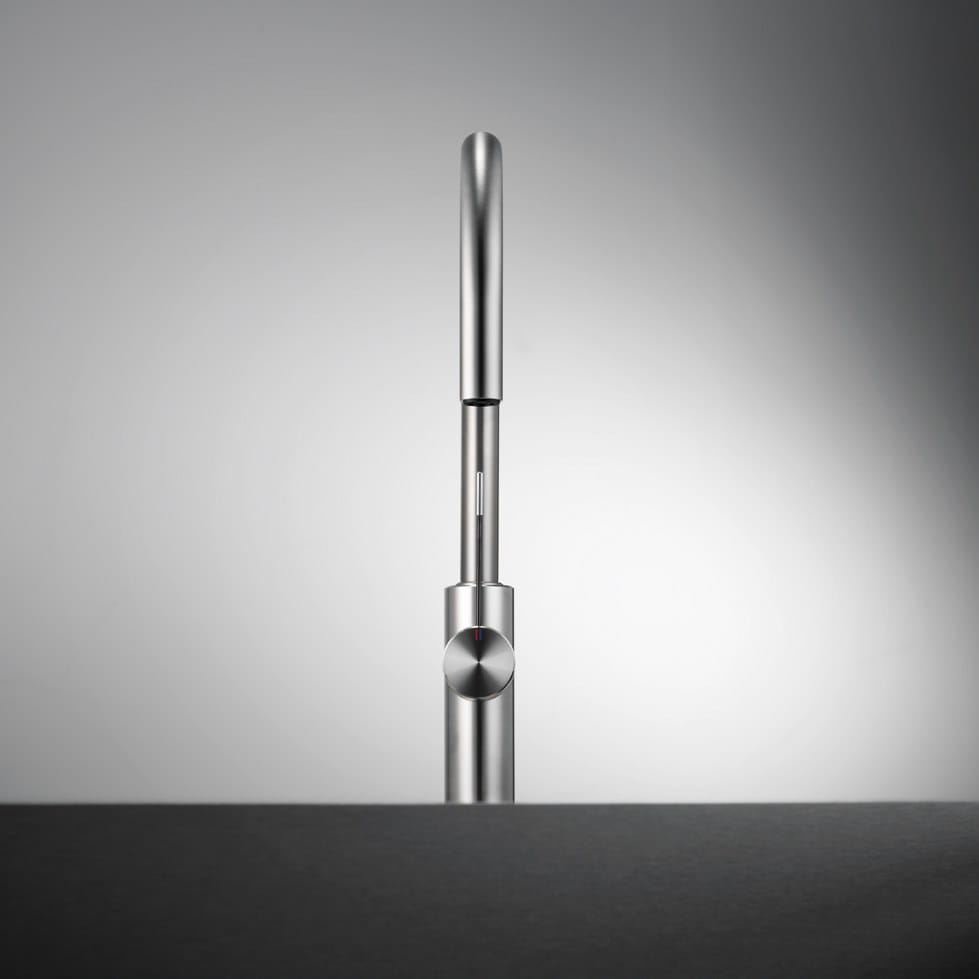 Смеситель для кухни из нержавеющей стали со съемным ручным душем KWC ONO ARCH-00002636