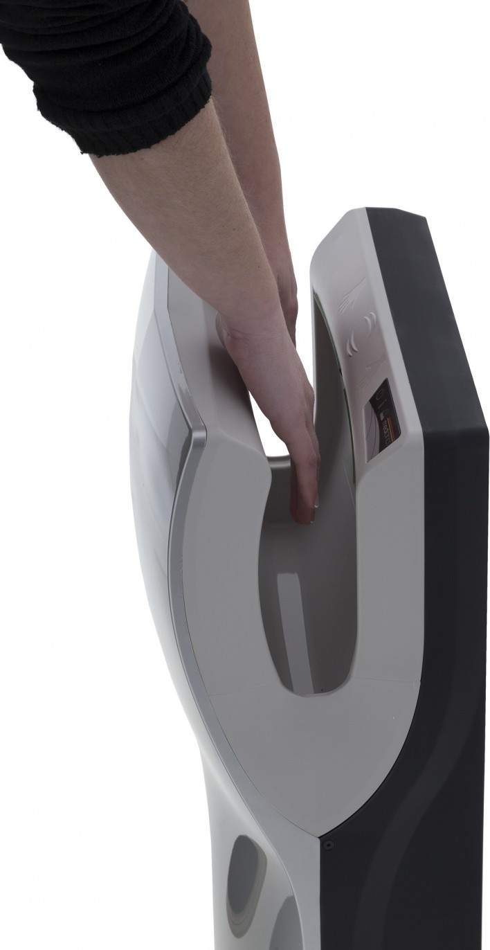 M14ACS Dualflow Plus eco high speed, сушилка для рук mediclinics  - Вид №5