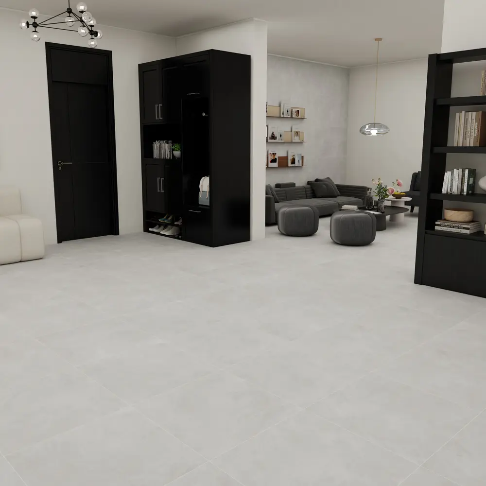 Керамогранит Duna Cemento Perla 60x60 матовый цвет серый 1.44 м² Santreyd STLM-2054619