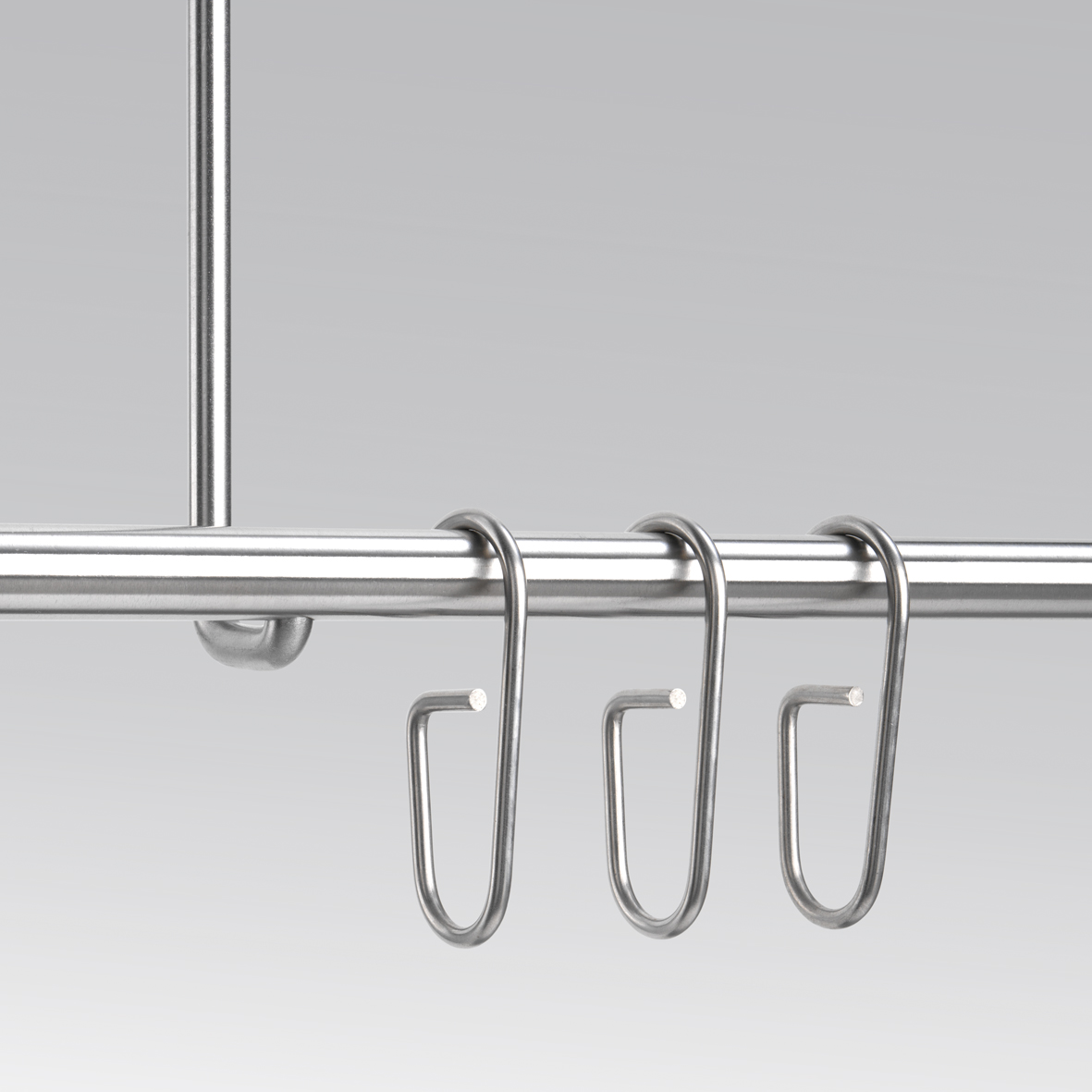 DSB500-850F Четверть круга штанги для душевой занавески с радиусом дуги 50 см, 85 x 85 см для крепления к потолку PHOS  - Вид №3