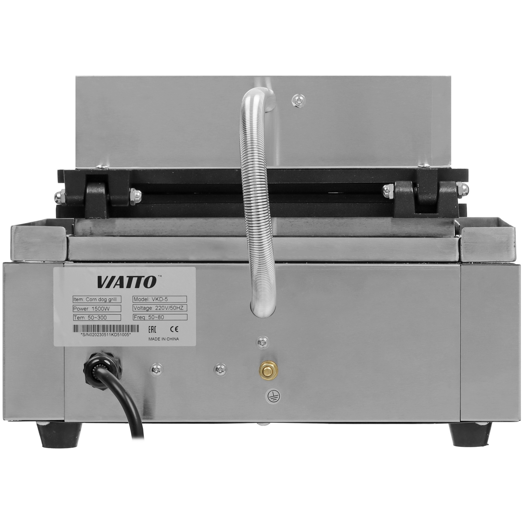 9985872 Ростер-сосисочница Viatto VKD-5 черный STDN-0053890 - Вид №5