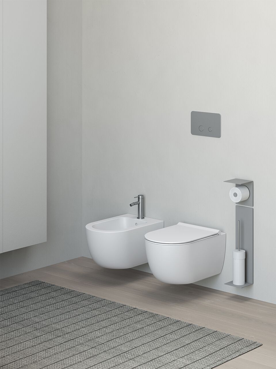 Полная мебель для ванной комнаты / меламиновый умывальник Rexa Interlude ARCH-00135894 - Вид №5