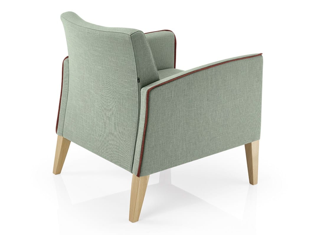 Тканевое кресло capitonné с подлокотниками More Contract Cassis ARCH-00136426 - Вид №1