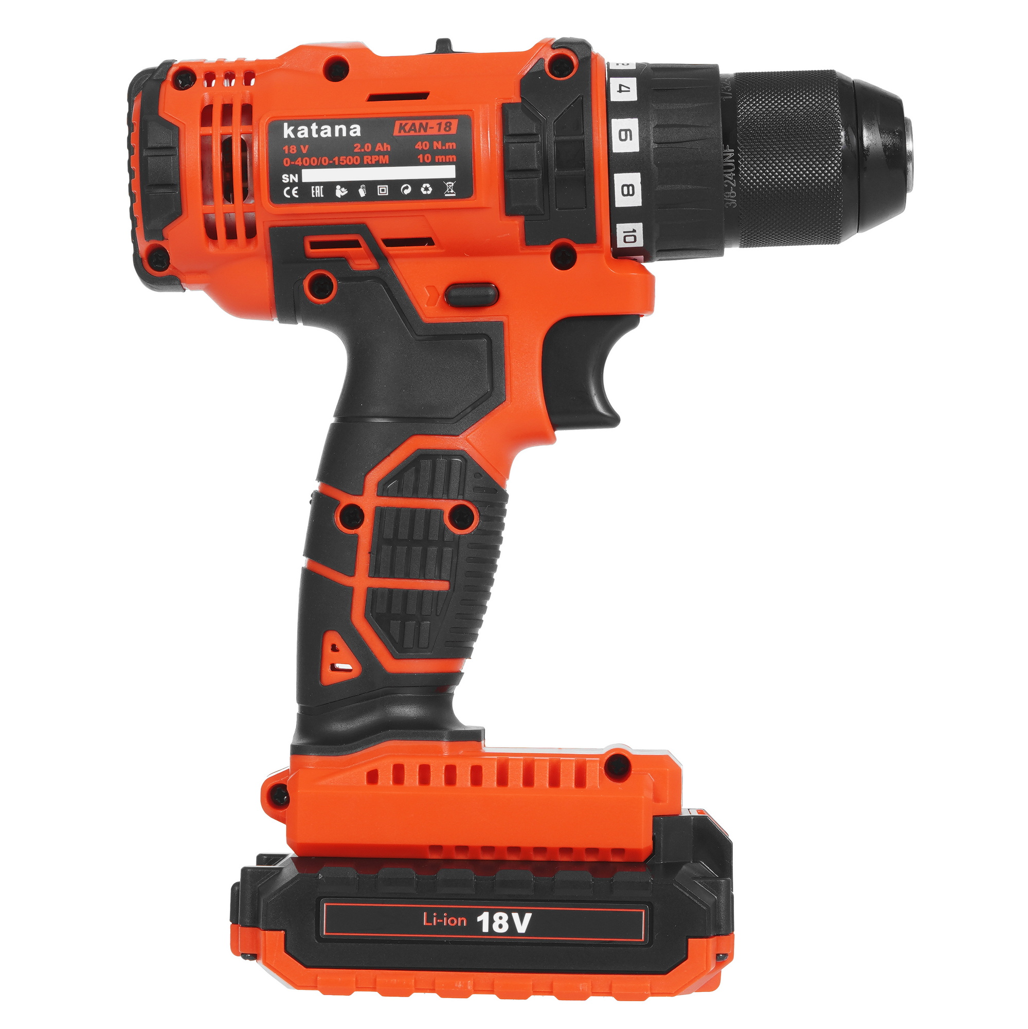 Дрель-шуруповерт KATANA KAN-18 9236352 STDN-0096733 - Вид №2