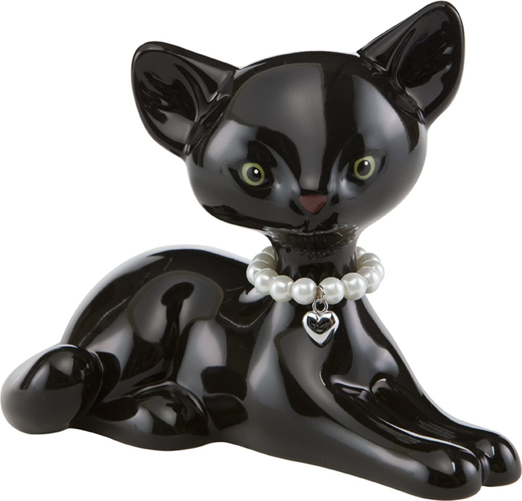 10581379 Goebel Скульптура 10,5см "Черная Жемчужина" Китти Фарфор 