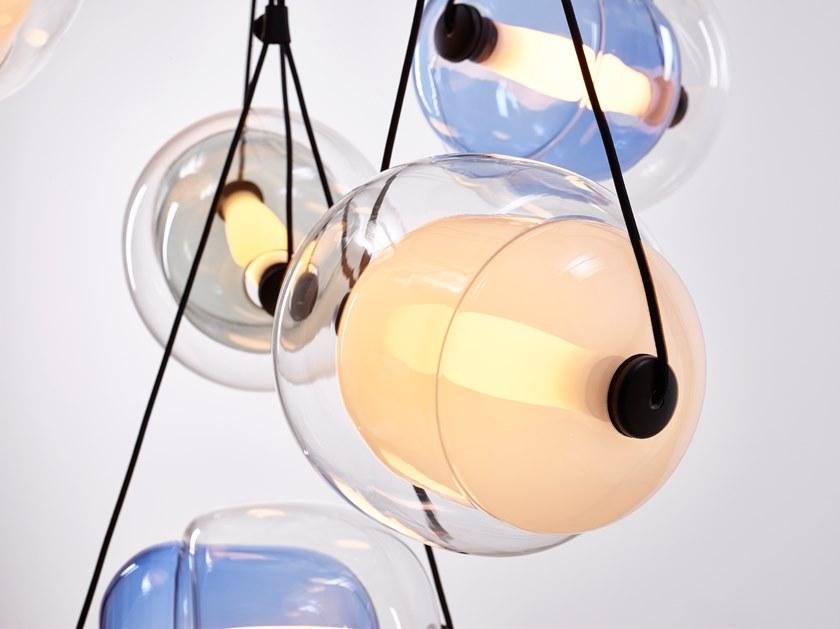 BROKIS Светодиодная подвесная лампа из дутого стекла Capsula Pc966; pc937; pc943 - Вид №2