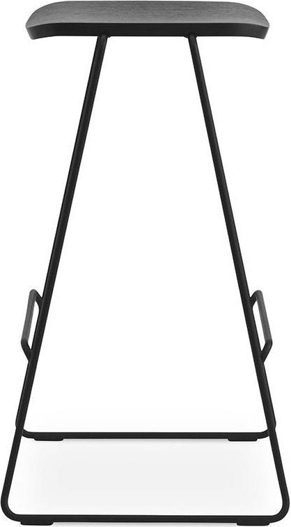 602681 Barstool 75 см черный / черный Normann Copenhagen Just - Вид №2