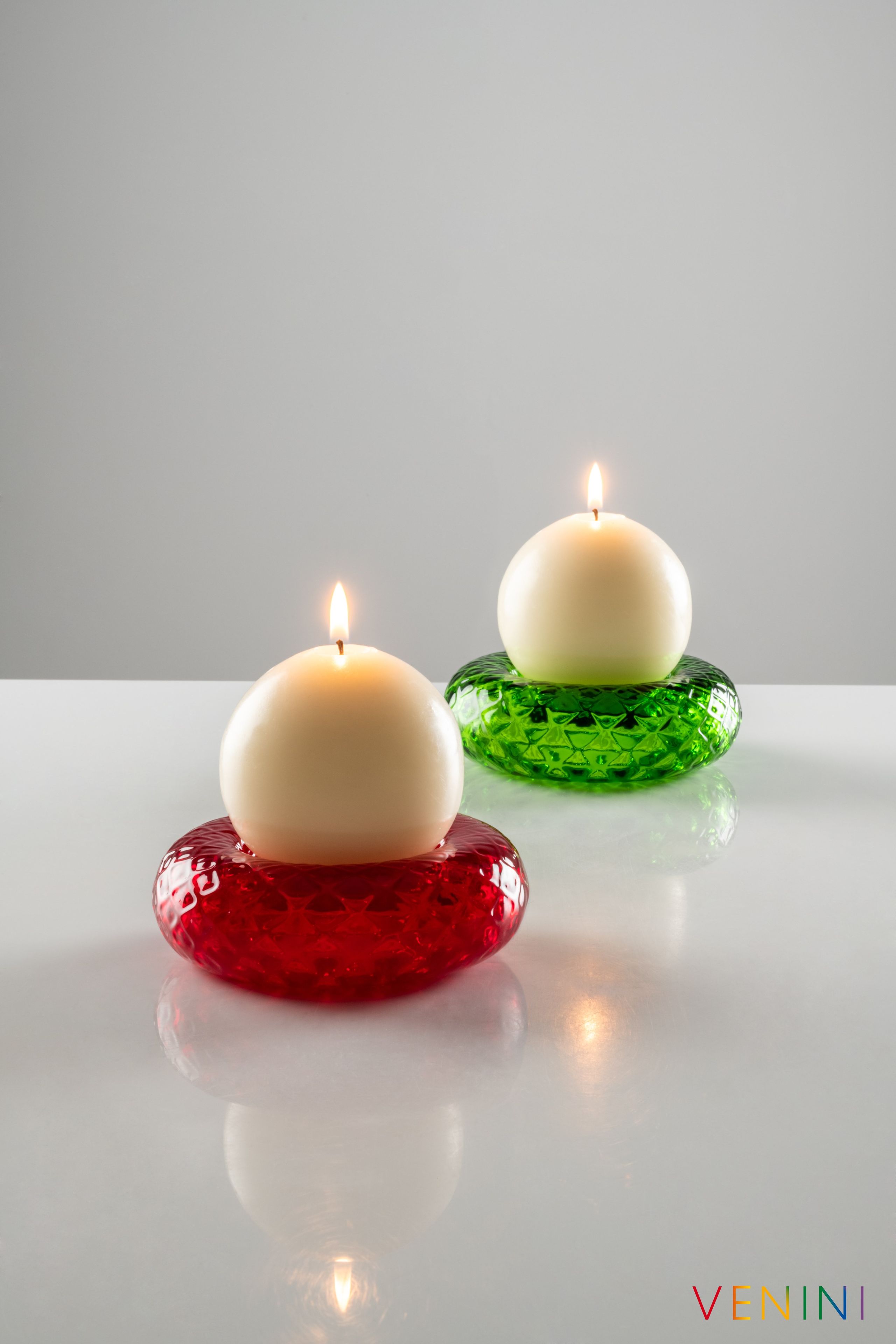 Выдувное стекло подсвечник VENINI FAVILLE ARCH-00032474 - Вид №2