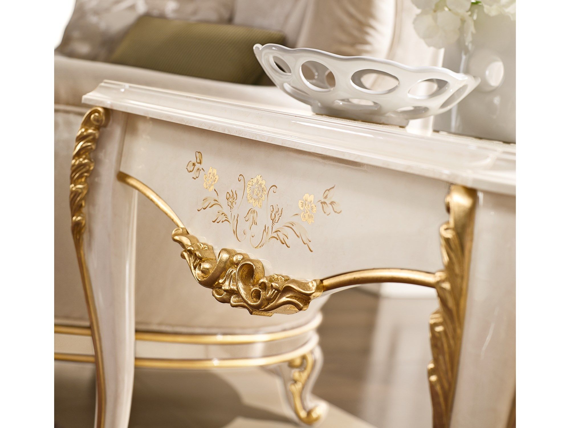 Высокий квадратный журнальный столик A.R. Arredamenti Ricasoli ARCH-00045179 - Вид №1