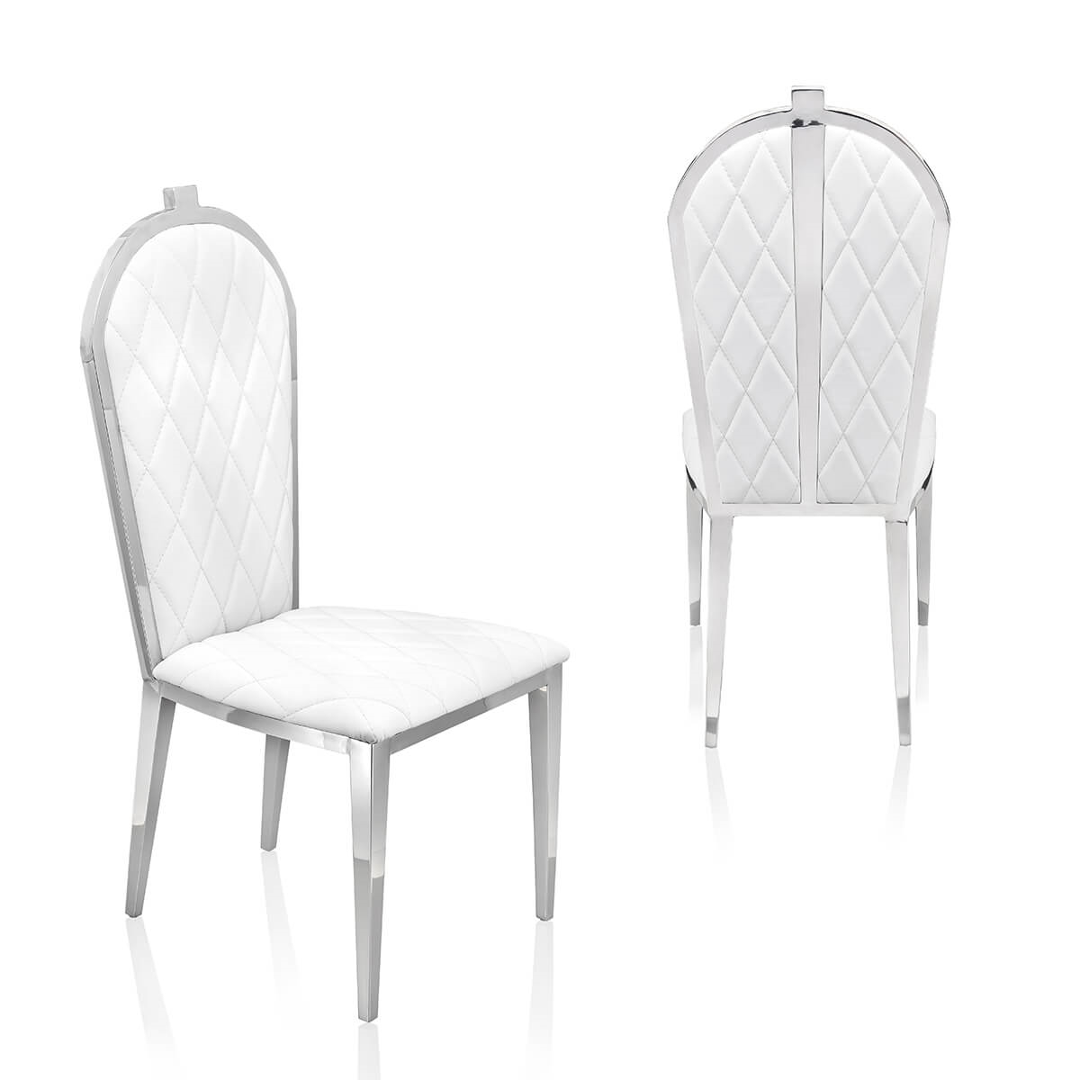 700276,9 ABHIKA СТУЛ BYRON SILVER BLACK 700276.9 - Вид №1