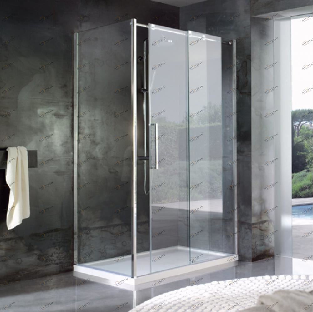 Душевой уголок Look L01 100x100 см Karolitalia BLUBLEULOOKL01100X100