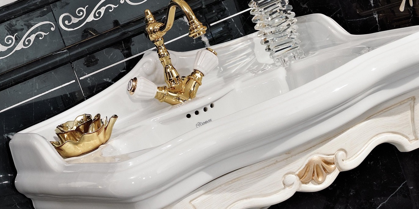 Комплект мебели для ванной 17/2 LINEATRE HERMITAGE 172 - Вид №2