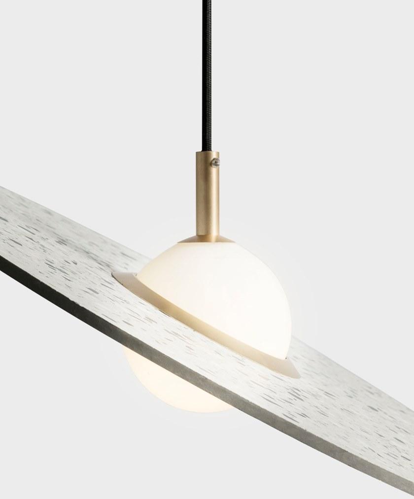 Bentu Design Подвесной светильник с прямым светом в венецианском терраццо  C132620 /520 /420  - Вид №5