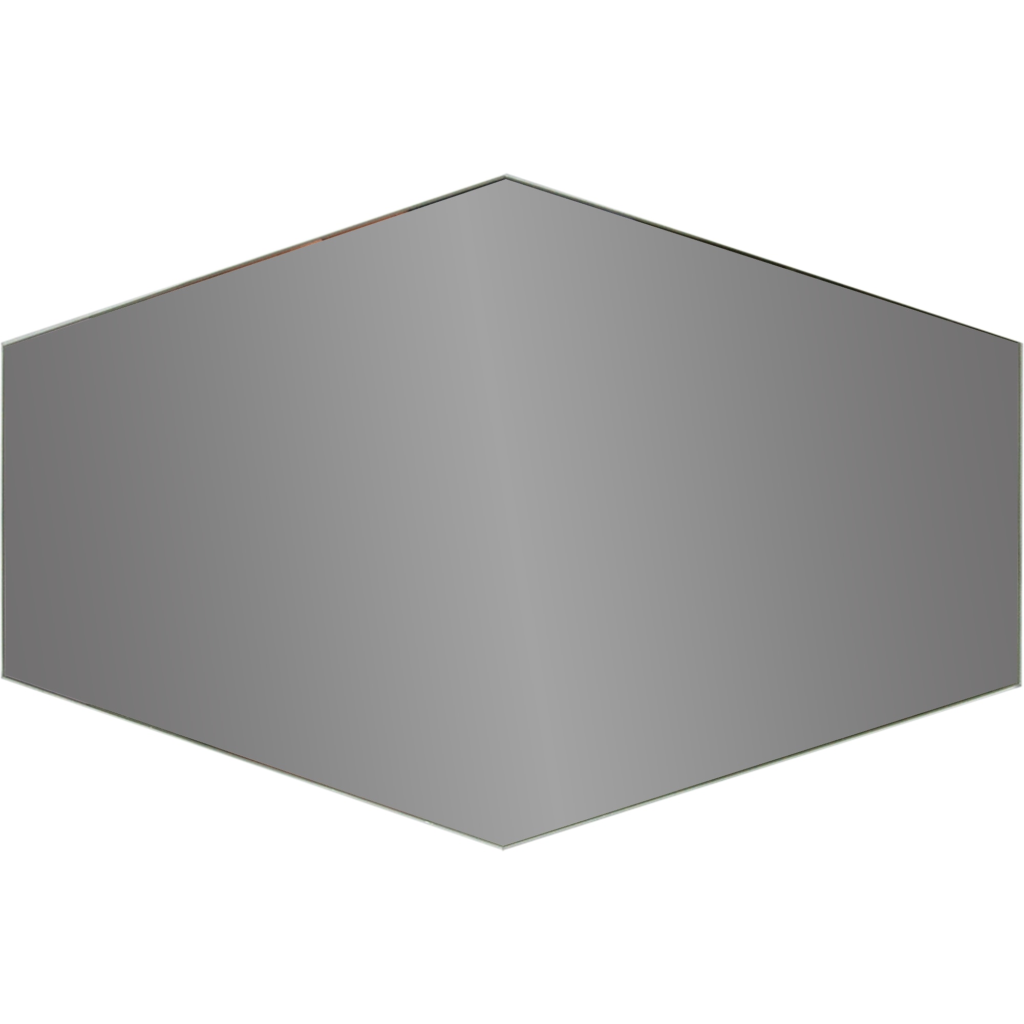 82155749 Плитка зеркальная Mirox 3G шестигранная 30x20 см цвет графит Santreyd 