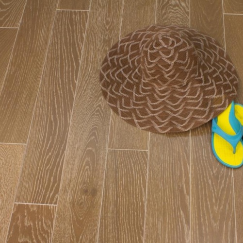 Массивная доска Magestik floor С покрытием Сэнд () (400-1500)x150x18мм Дуб с брашью (Текстурированная) 400-1500х150 мм MGK Magestic floor 2600300221 - Вид №2