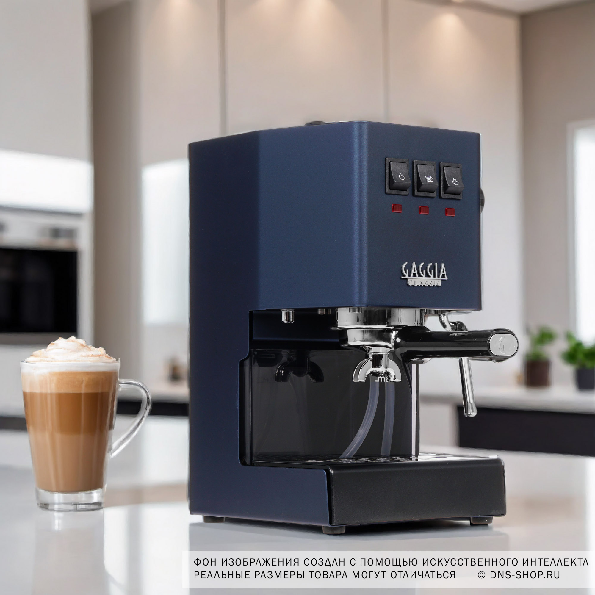 9066661 Кофеварка рожковая Gaggia Classic Evo Blue RI9481/15 синий STDN-0132141 - Вид №10