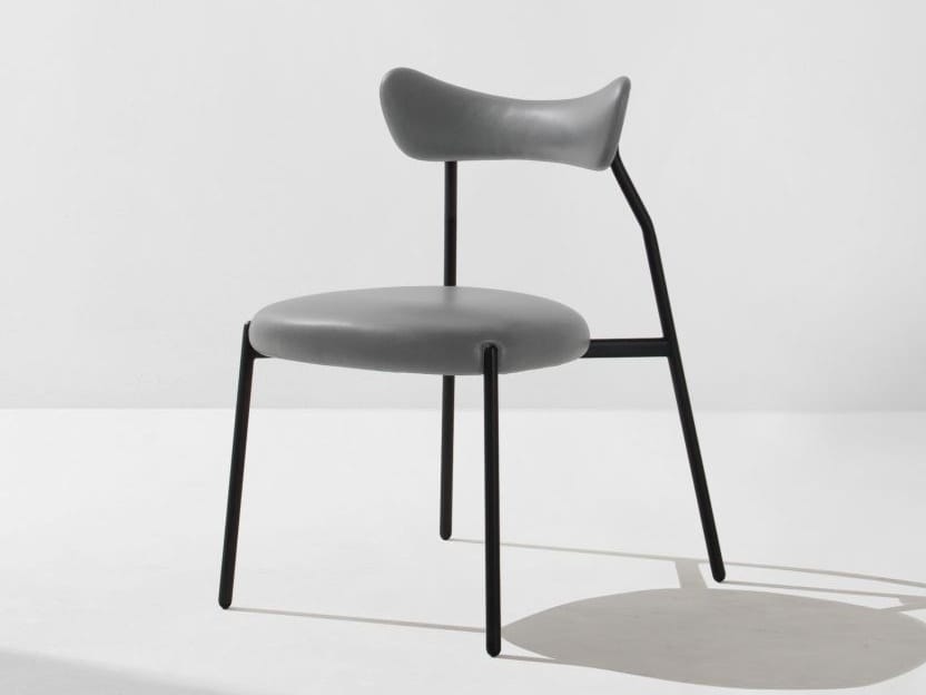 Кожаный мягкий стул District Eight Dragonfly ARCH-00027744 - Вид №1