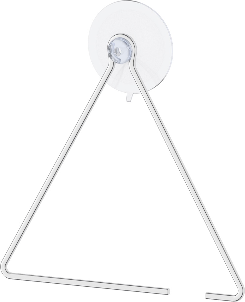 GHI 112 Держатель полотенца треугольный для крепления на вакуумной присоске SORCOSA Deco