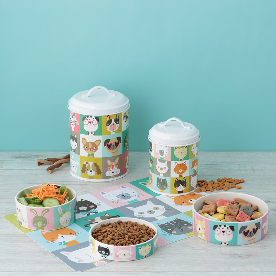 2030.479 Банка для хранения собачьего корма pawtrait, 2,3 л Mason Cash  - Вид №1